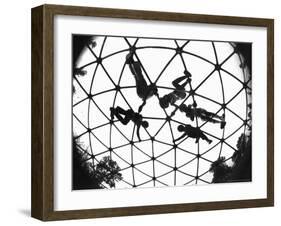 Playground, Columbia, Missouri, c.1981-R. Rogers-Framed Photographic Print