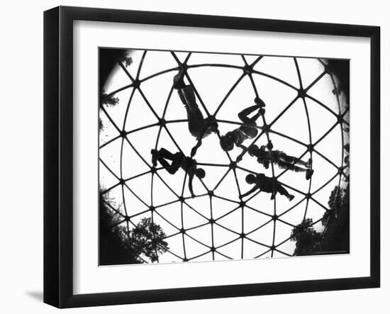 Playground, Columbia, Missouri, c.1981-R. Rogers-Framed Photographic Print