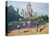 Playground, Derby, 1990-Andrew Macara-Stretched Canvas