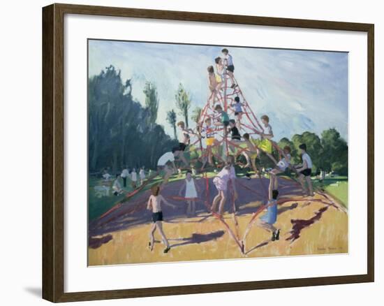 Playground, Derby, 1990-Andrew Macara-Framed Giclee Print