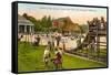 Playground, Golden Gate Park, San Francisco, California-null-Framed Stretched Canvas