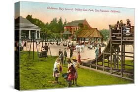 Playground, Golden Gate Park, San Francisco, California-null-Stretched Canvas