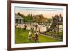 Playground, Golden Gate Park, San Francisco, California-null-Framed Premium Giclee Print