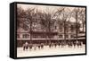 Playground of the École Annexe, 10 Rue Boursault, Paris, 1910-null-Framed Stretched Canvas