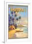 Playground of the Pacific-Kerne Erickson-Framed Premium Giclee Print