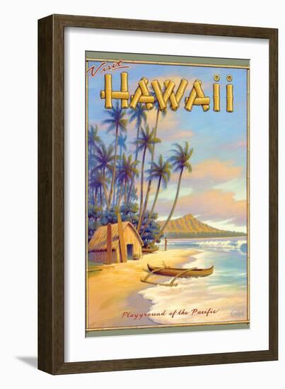 Playground of the Pacific-Kerne Erickson-Framed Art Print