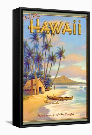 Playground of the Pacific-Kerne Erickson-Framed Stretched Canvas