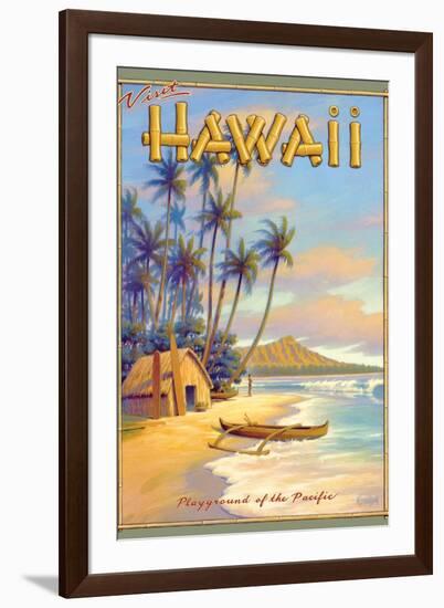 Playground of the Pacific-Kerne Erickson-Framed Art Print