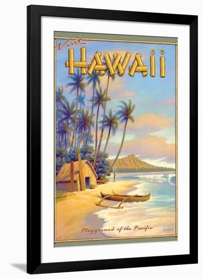 Playground of the Pacific-Kerne Erickson-Framed Art Print