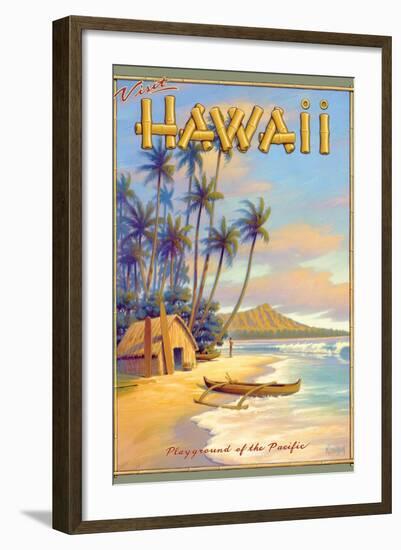 Playground of the Pacific-Kerne Erickson-Framed Art Print