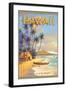 Playground of the Pacific-Kerne Erickson-Framed Art Print