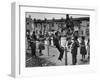 Playground Scene from the Slums of Baltimore-null-Framed Photographic Print