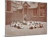 Playground Scene, Hugh Myddelton School, Finsbury, London, 1906-null-Mounted Photographic Print