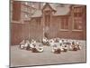 Playground Scene, Hugh Myddelton School, Finsbury, London, 1906-null-Mounted Photographic Print