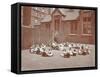 Playground Scene, Hugh Myddelton School, Finsbury, London, 1906-null-Framed Stretched Canvas