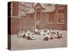 Playground Scene, Hugh Myddelton School, Finsbury, London, 1906-null-Stretched Canvas