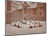 Playground Scene, Hugh Myddelton School, Finsbury, London, 1906-null-Mounted Photographic Print