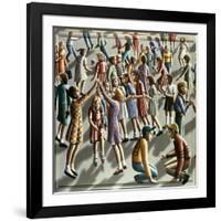 Playground-PJ Crook-Framed Giclee Print