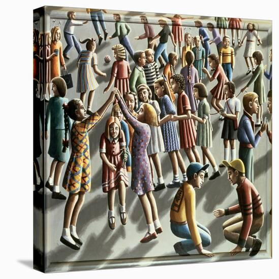 Playground-PJ Crook-Stretched Canvas