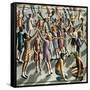 Playground-PJ Crook-Framed Stretched Canvas