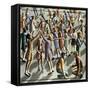 Playground-PJ Crook-Framed Stretched Canvas
