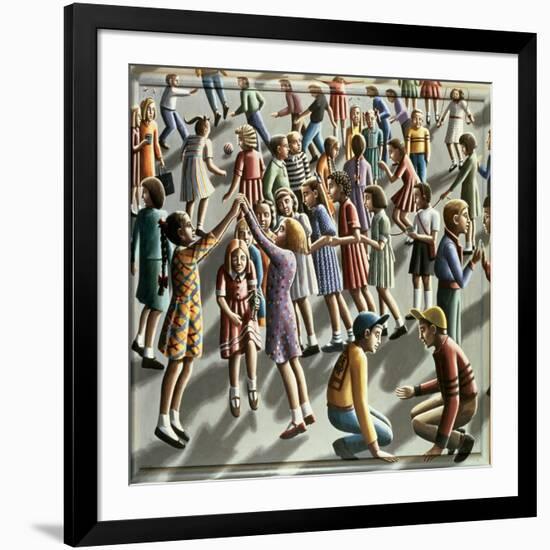 Playground-PJ Crook-Framed Giclee Print