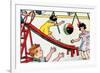 Playground-Julia Letheld Hahn-Framed Premium Giclee Print