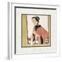 Playing a Flute-Hu Yongkai-Framed Giclee Print