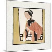 Playing a Flute-Hu Yongkai-Mounted Giclee Print