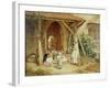 Playing at Schools, 1857-Charles James Lewis-Framed Giclee Print