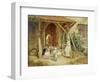 Playing at Schools, 1857-Charles James Lewis-Framed Giclee Print