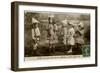 Playing at Soldiers-null-Framed Photographic Print