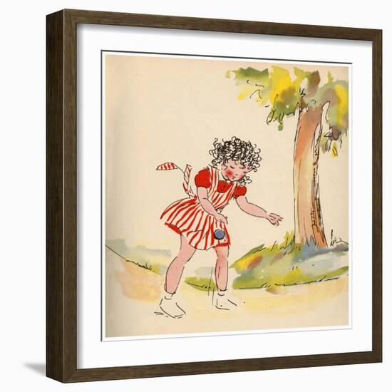 Playing Ball-Romney Gay-Framed Art Print