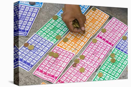 Playing Bingo, Baguio, Benguet Province, Philippines-Keren Su-Stretched Canvas