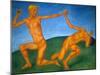 Playing Boys, 1911-Kosjma Ssergej Petroff-Wodkin-Mounted Giclee Print