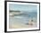 Playing by the Sea-Paul Brown-Framed Giclee Print