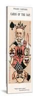 Playing Card Caricatures of Wilhelm I and Bismarck-null-Stretched Canvas