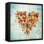 Playing Card Love-Tom Quartermaine-Framed Stretched Canvas