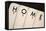 Playing Cards - Spelling 'Home'-Tom Quartermaine-Framed Stretched Canvas