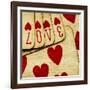 Playing Cards with Love-Tom Quartermaine-Framed Giclee Print