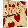 Playing Cards with Love-Tom Quartermaine-Mounted Giclee Print