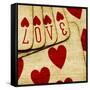 Playing Cards with Love-Tom Quartermaine-Framed Stretched Canvas