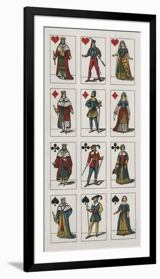 Playing Cards-Chris Dunker-Framed Giclee Print