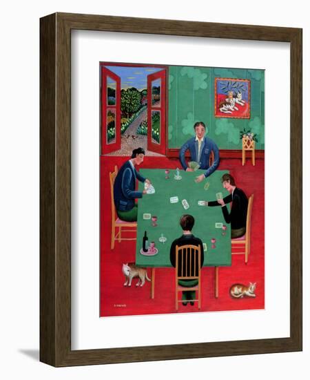 Playing Cards-Jerzy Marek-Framed Giclee Print