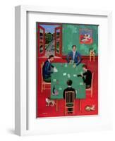 Playing Cards-Jerzy Marek-Framed Giclee Print