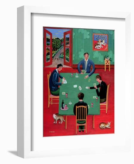 Playing Cards-Jerzy Marek-Framed Giclee Print