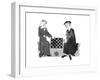 Playing Chess, 13th Century-null-Framed Giclee Print