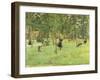 Playing Children in the Park, 1882-Max Liebermann-Framed Giclee Print