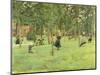 Playing Children in the Park, 1882-Max Liebermann-Mounted Giclee Print