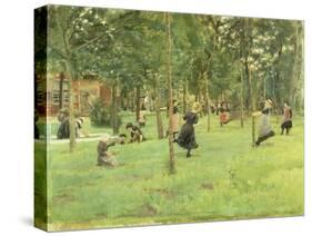 Playing Children in the Park, 1882-Max Liebermann-Stretched Canvas